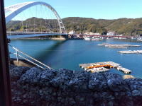 店内からの眺め