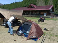 松さんのテント