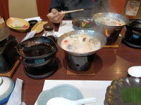 豆乳鍋も美味かった。